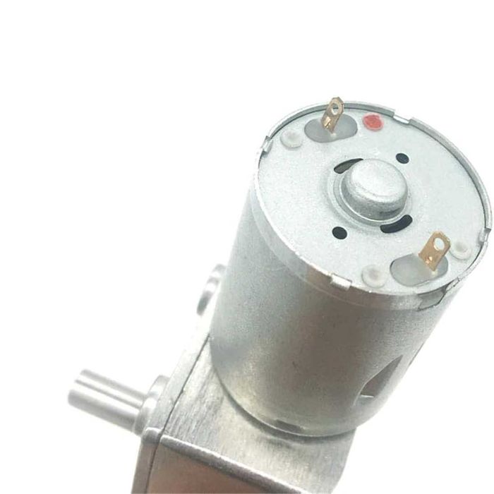 Motor cu reductor 12V GY-370 – Motor cu melc turație mică cuplu mare
