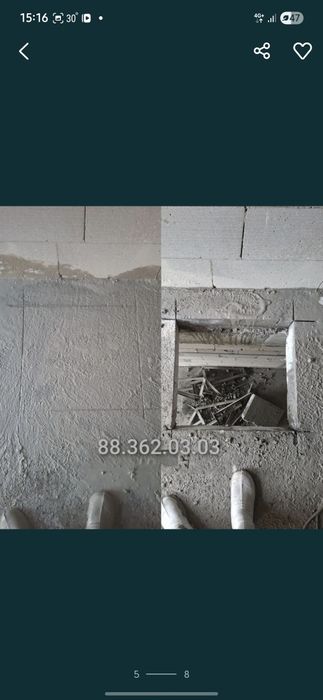 Алмазный бурение Алмазный резка Демонтаж Бетон кесиш Бетон тешиш