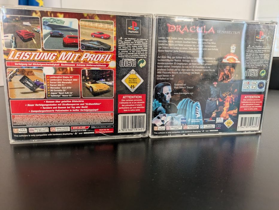 Need for speed 3 Dracula Resurrection PlayStation 1