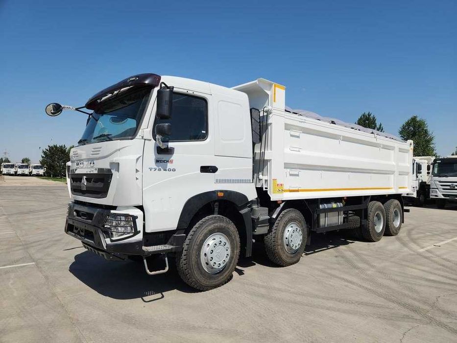 Автосамосвал Howo-T7S 8x4 - 32 т / 24 куб.м в наличии