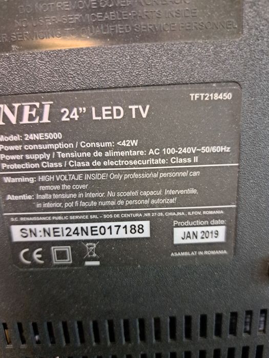 Телевизор 24 in 220v