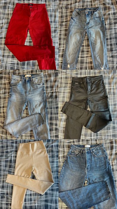 Дънки Zara Stradivarius Bershka