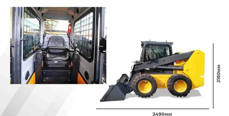 мини Фронтальный погрузчик SAAO SH 110