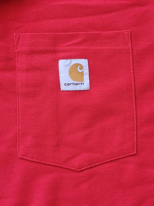 Carhatt Loose Fit Midweight Short-Sleeve Pocket Polo