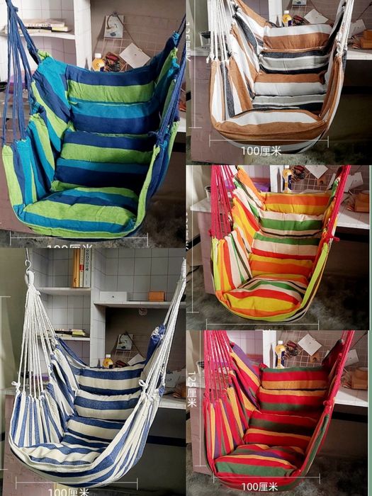 Гамак кресло с подушками качеля отдых кемпинг беланчак