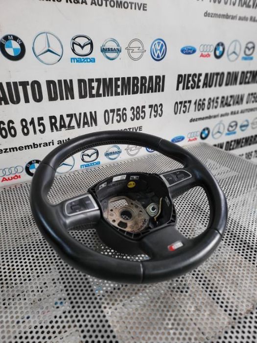 Volan Din Piele Cu Comenzi Si Padele Audi A5 S5 RS5 Dezmembrez Audi RS5 S5 A5