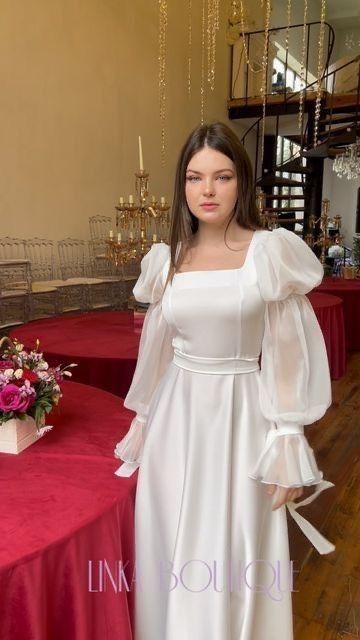 белый платье на выпускной