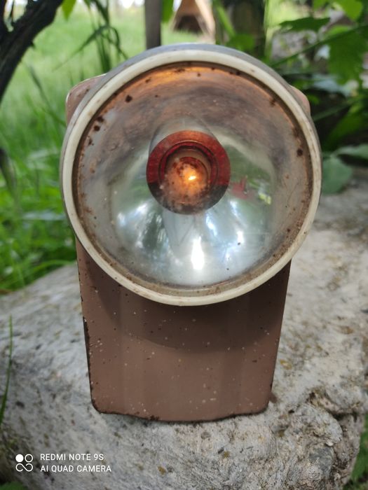 Стар  метален фенер колекционерски