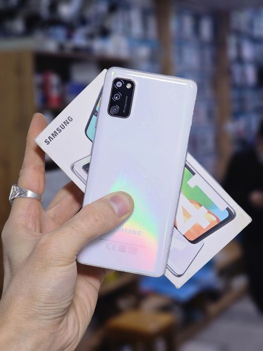 Samsung Galaxy A41 Prism Crush White 4gb 64gb MediaTek Helio P65