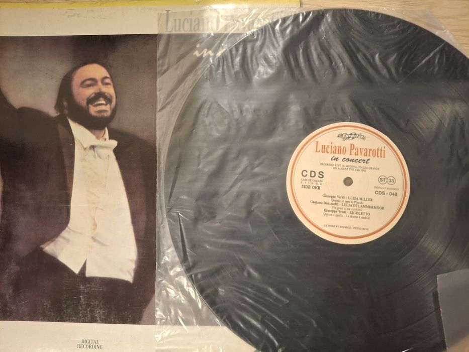 Vinil dublu Luciano Pavarotti