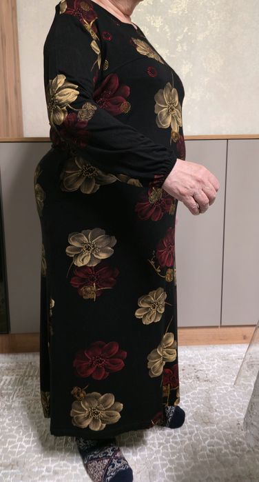 Платье велюровое