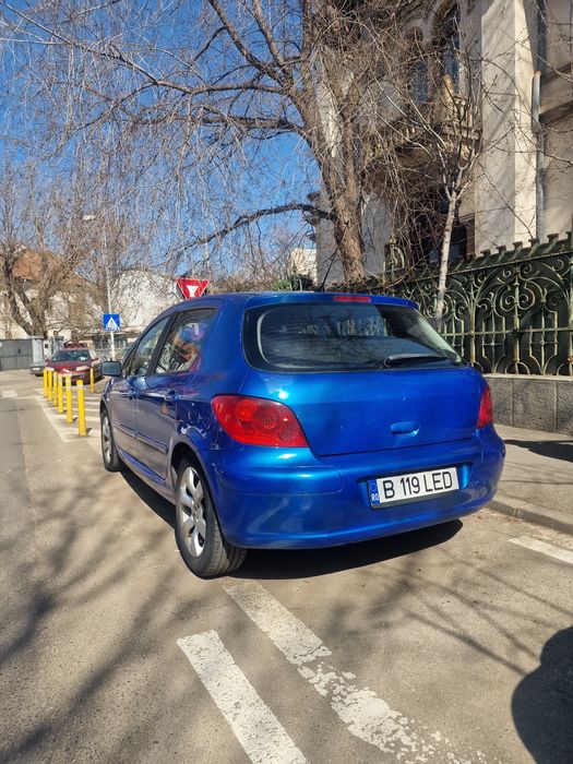 Peugeot 307, 1.6 benzina, an 2007, cutie manuala,xenon,rulaj 190000 km
