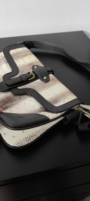 POSETA piele sarpe naturala 100 %  din Thailanda, NOUA, nefolosita