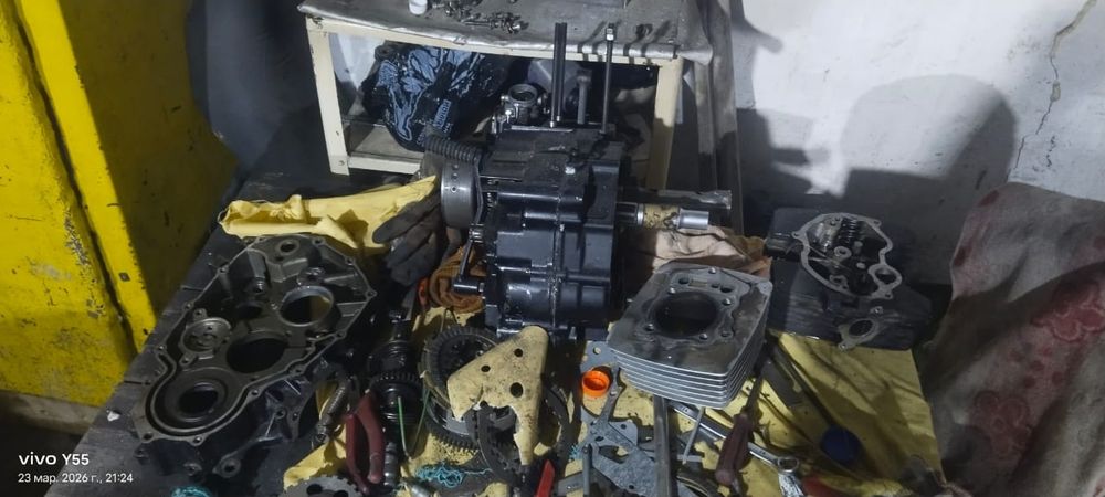 Мото в разборе (эндуро)