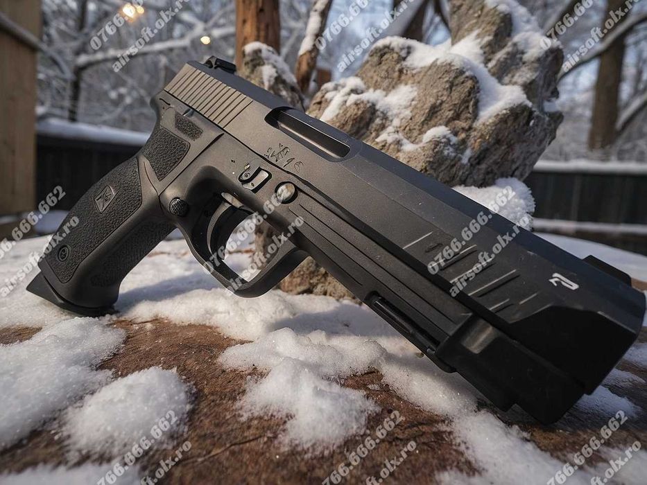 Cel Mai Puternic HDP 50 - Pistol Cu Aer Comprimat De 213 M/s!! ~ 25J ~