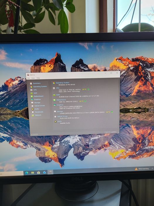 Calculator Dell Optiplex 3050 MT , i5 7500 , 8 GB ram DDR4,  ssd Samsung 128 GB