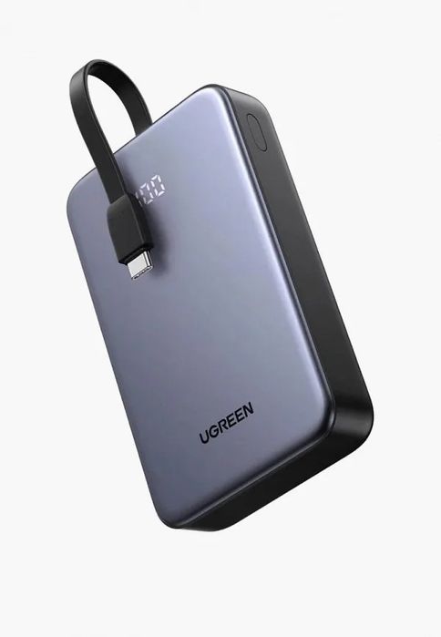 UGREEN Power Bank 20000mAh 22.5W с кабелем
