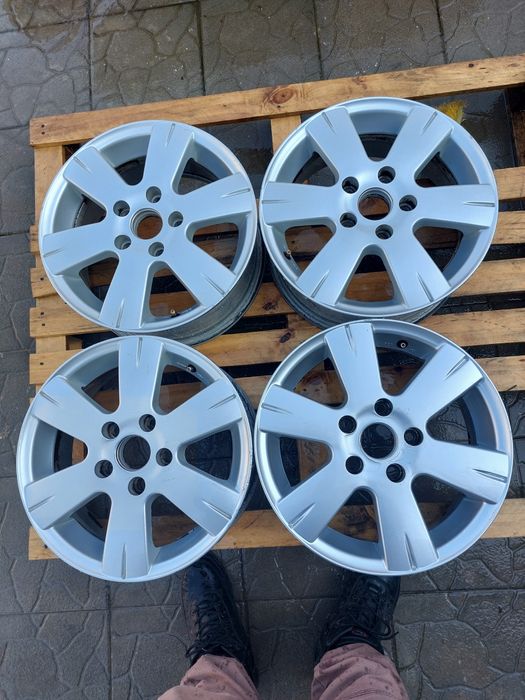 4ри бр алуминиеви джанти 15цола 5×112; ет 48;57.1мм; оригинални немски