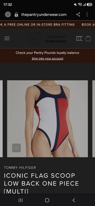 Costum baie Tommy Hilfiger