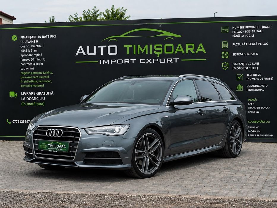 Audi A6 Avant Ultra S-Line 2.0 TDI 4x4 2018 Euro 6 Automata Finantare Livrare