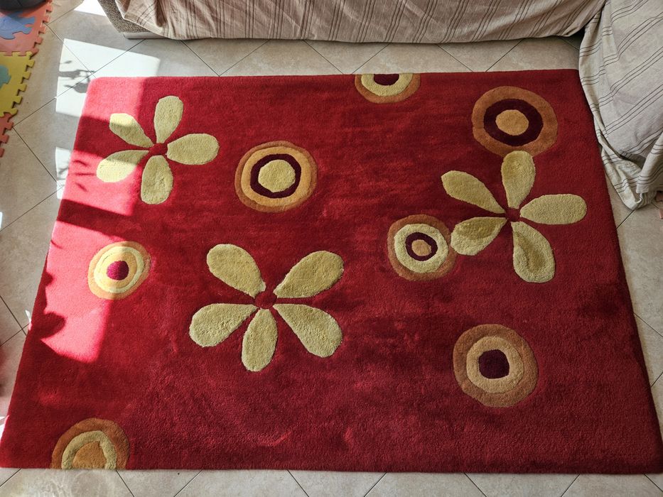 Килим от вълна (127×175×1)