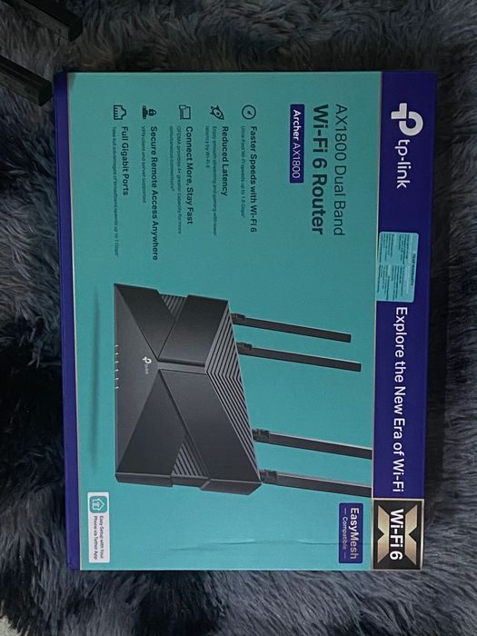 Routerul TP-Link AX1800 Dual Band.