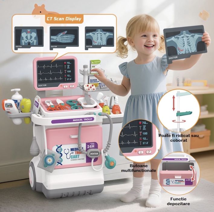 Set medical de joaca 3-6 ani.