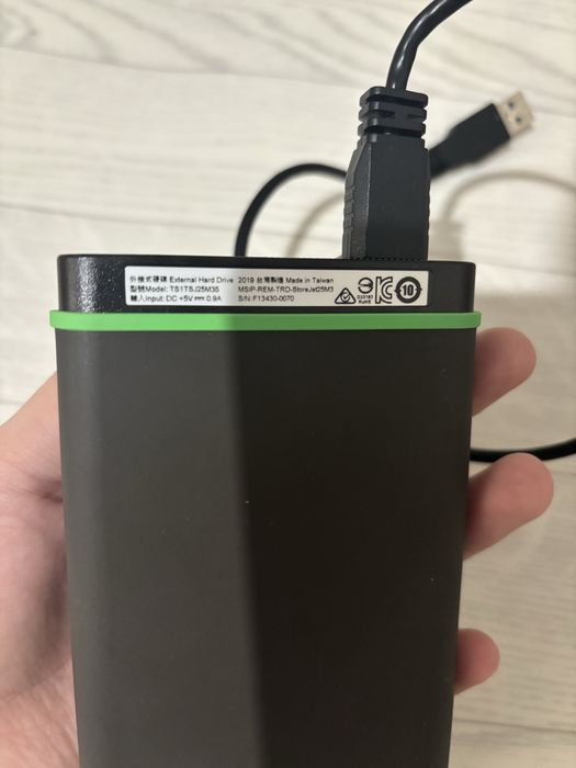 transcend, жоский диск