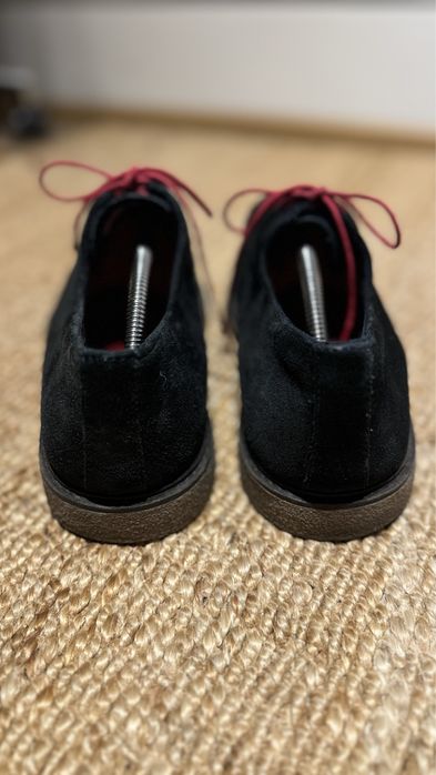 Pantofi barbati din piele intoarsa eleganti