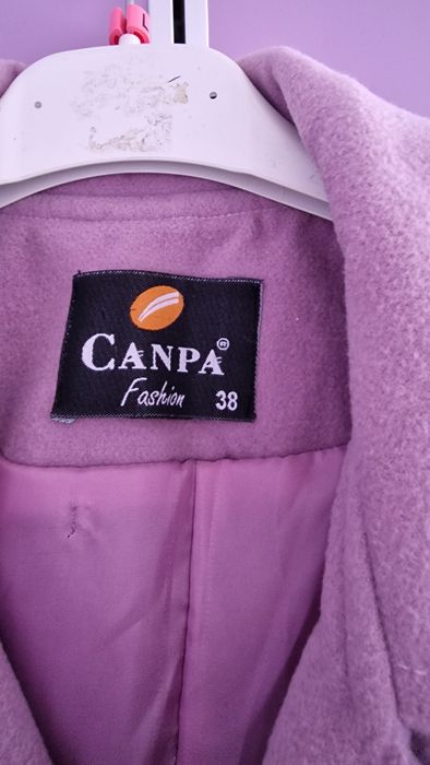 Лилаво палто пролет-есен