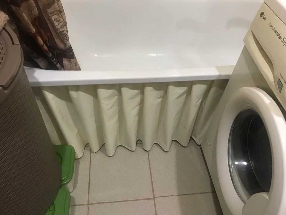 Экран под ванну тканевый (штора/ширма)