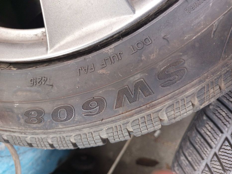 17 Алуминиеви джанти 5по114.3 с гуми 225/55/17