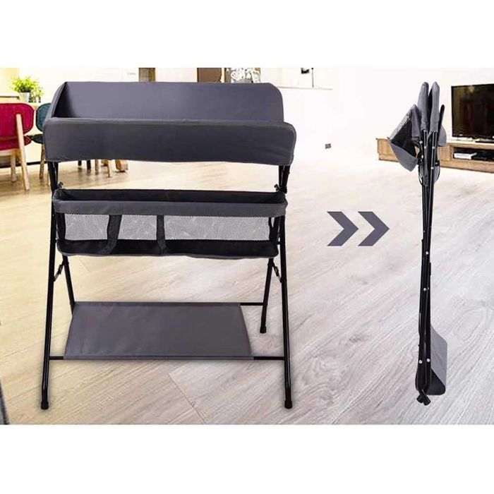 Masa Infasat Pliabila, Raft ,Buzunar Lateral, Cadru Metalic