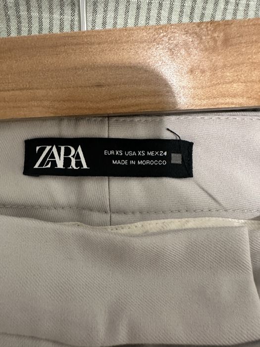 Pantaloni Zara office xs crem