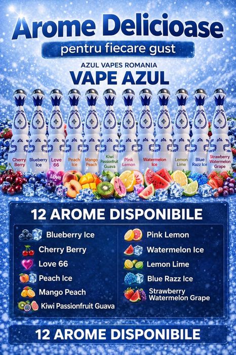 Vape Azul Original - 24.000 Pufuri