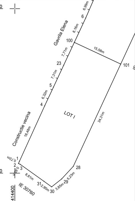 Loc de Casă#Cosoveni#640mp##Zonă Centrală#Gaze/Apă#Canal#Curent#