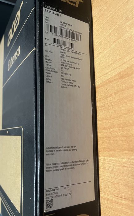 Acer ноутбук продам