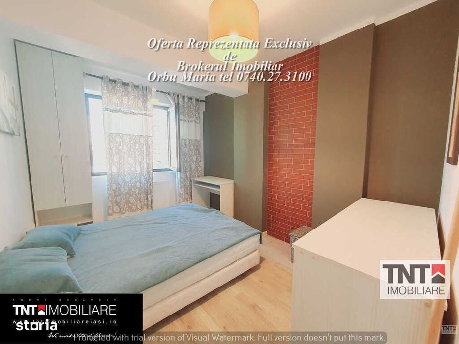 ULTRA-CENTRAL Apartament 2 Camere Open-Space Bloc Nou  Zona Palas