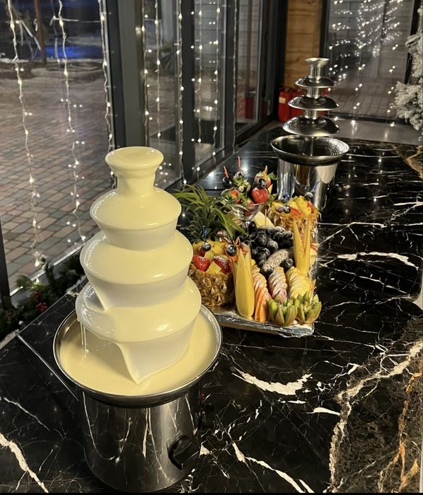 Шоколадный фонтан, фуршет