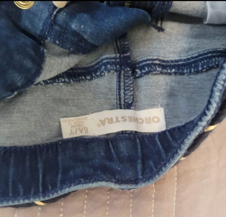 Продам джинсы на девучку .6-7 лет