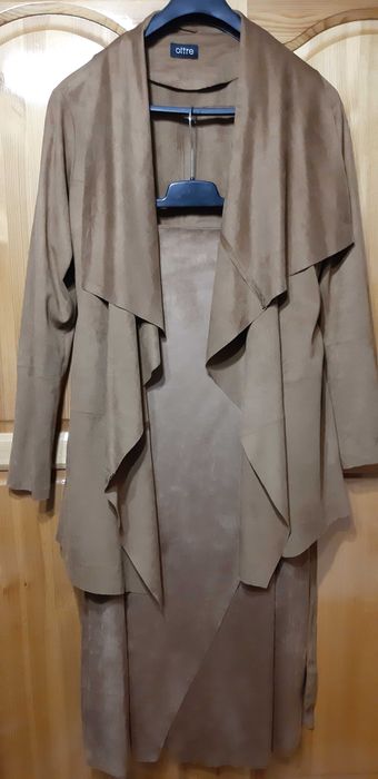 Костюм "OLTRE" Италия! Финно Кадифе тип Велур - БЛЕЙЗЕР и ПОЛА! НОВ!