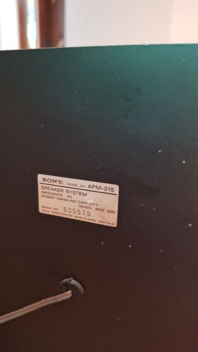 Boombox  Sony Fh 211W