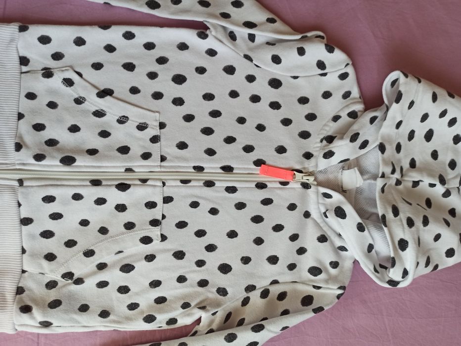 Джинсово клинче със суитшър LCW+суитшър H&M, жилетка LCW