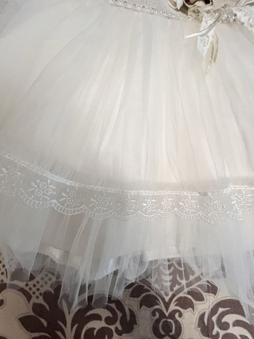 Детска официална рокля за кръщенка/сватба