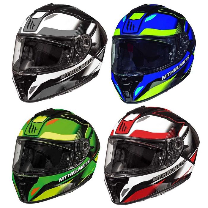 каска MT Helmets каска Blade 2 SV FUGUE пистова мото каска тъмни очила