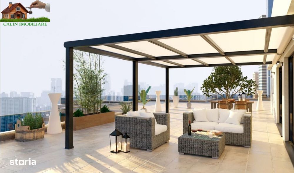 Penthouse 3 camere 88 mp Terasa 163 mp Etaj 9 Tătărași Comision 0%