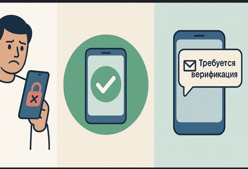 Верификация телефонов любой модели (android, ios)