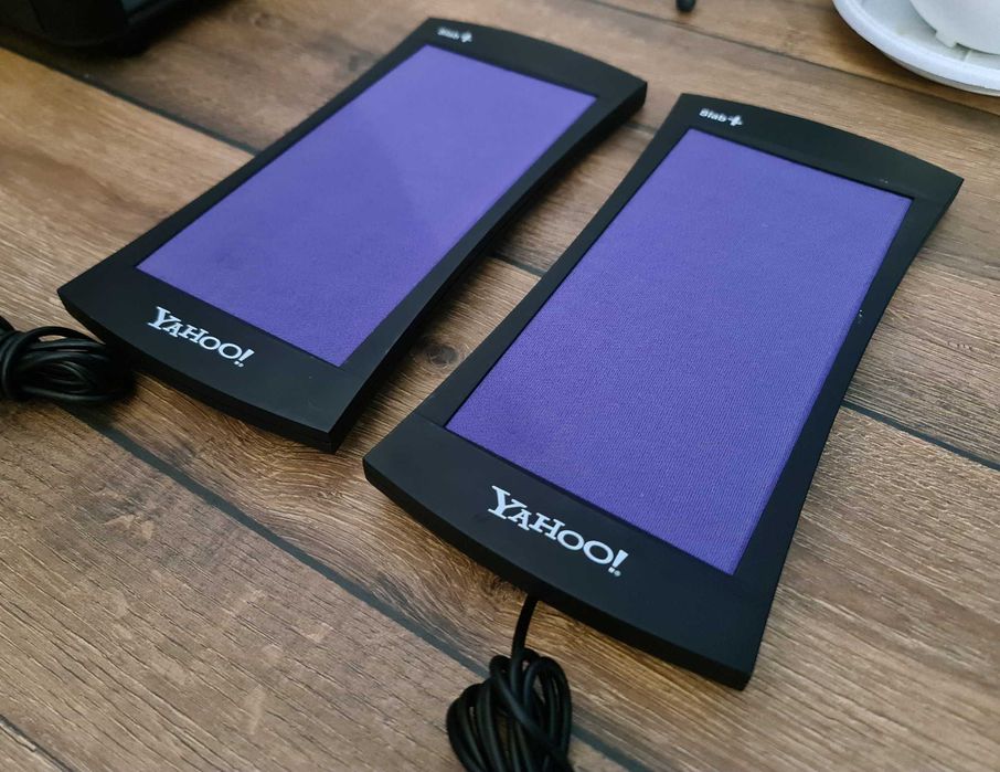 Boxe Yahoo Purple/Violet Slab Sound Computer Pulsar Speaker