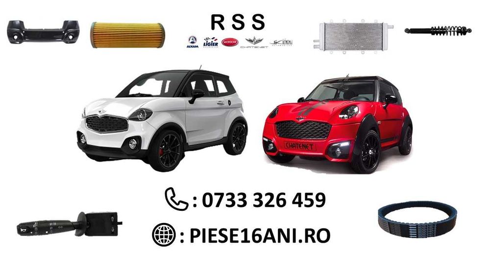 Piese de schimb noi Aixam Microcar Ligier Chatenet