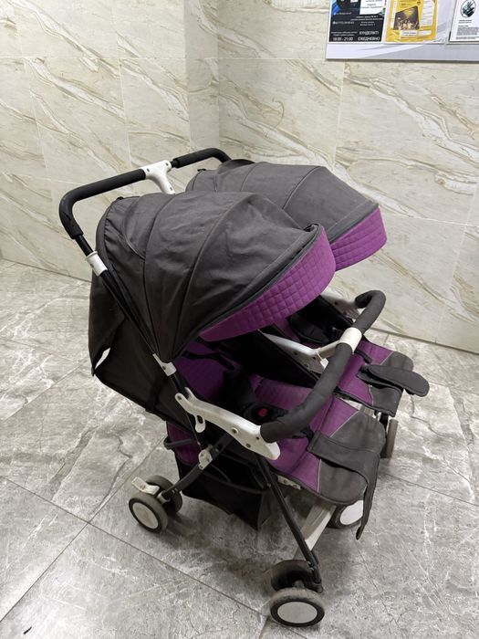 Коляска для двойни